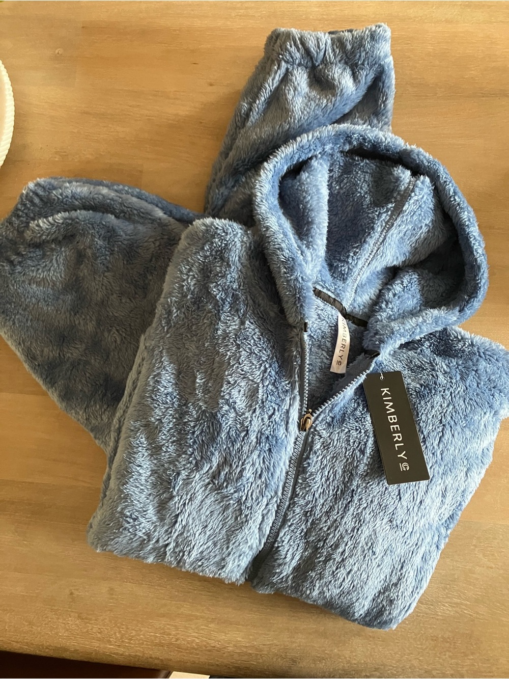 Buttery Soft Blue Hoodie & Joggers Lounge Set